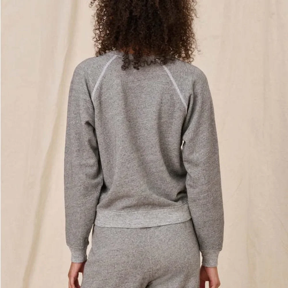 The Great Shrunken Sweatshirt in Varsity Grey - Picture 7 of 8